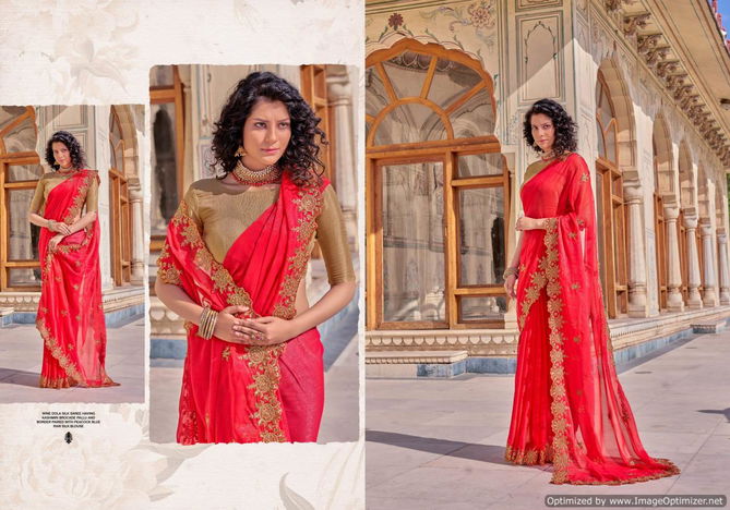 Ynf Chakra Shimmer New Designer Ethnic Wear Chiffon Latest Saree Collection